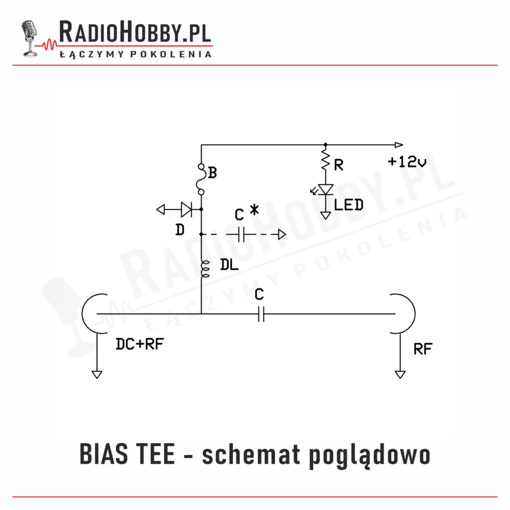Bias-tee-schemat